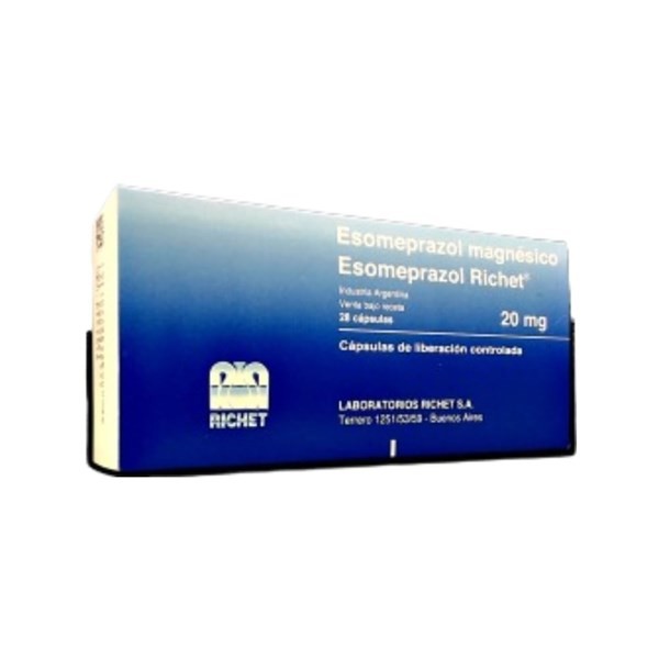 Laboratorios Richet Esomeprazol Richet Esomeprazol 20 Mg x 28 Cáps #1