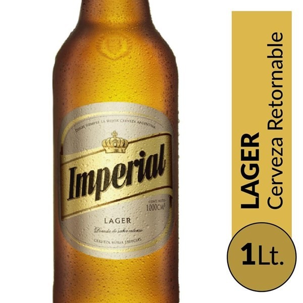Cerveza Imperial Rubia 1 l #1