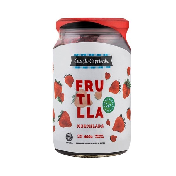 Mermelada Cuarto Creciente de Frutilla 400 g. #1