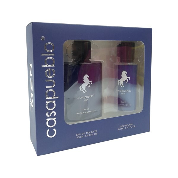 CASAPUEBLO Wild Blue For Men EDT 75 ml + Deo Splash #1