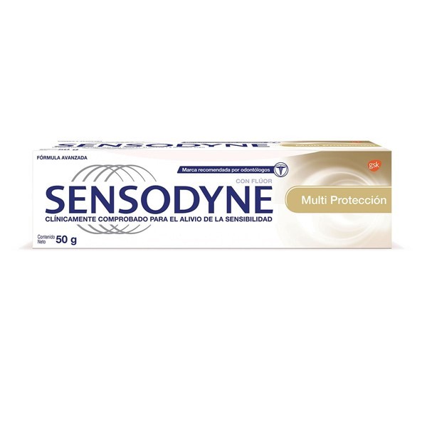 Sensodyne Crema Dental Multiproteccion Formula Avanzada Para Dientes Sensibles 50 gr alt