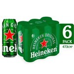 Cerveza Heineken Premium 473 ml Six Pack #1