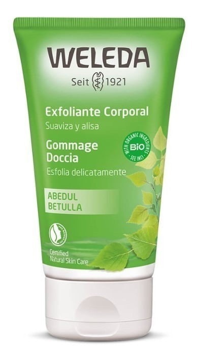 Weleda Exfoliante Corporal de Abedul Suaviza Y Alisa 150 ml