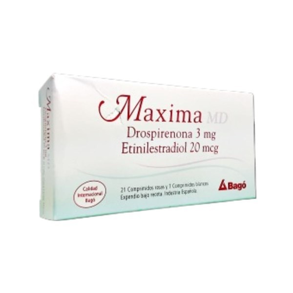 Pharmadorf Maxima Md Drospirenona + Etinilestradiol x 28 Comp Recubierto