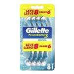 Máquina Para Afeitar Gillette Prestobarba3 Cool 8 U #1