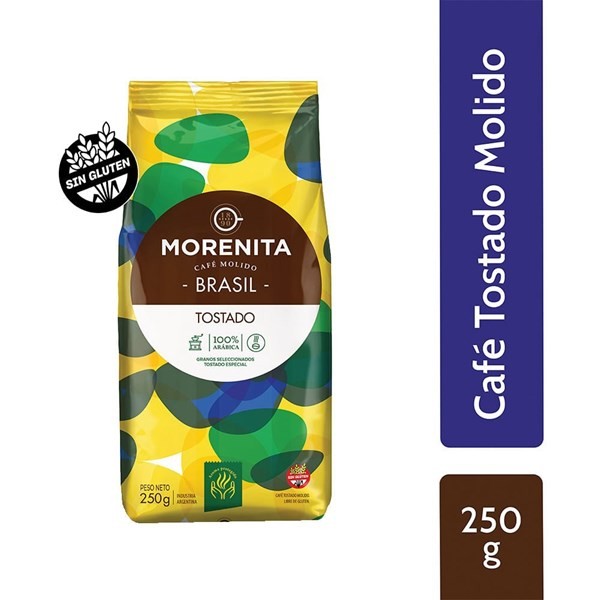 Café Molido La Morenita Tostado Brasil 250 g #1