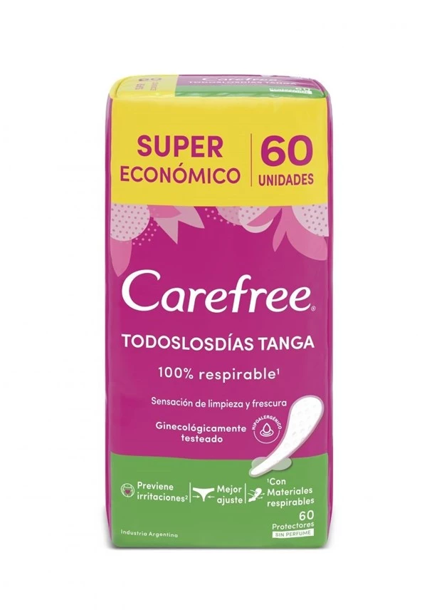 Carefree Protectores Diarios Todos Los Dias Tanga (60 Unidades) alt