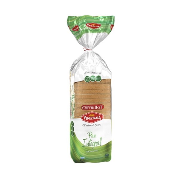 Pan Integral Dr. Cormillot Veneziana 630 gr