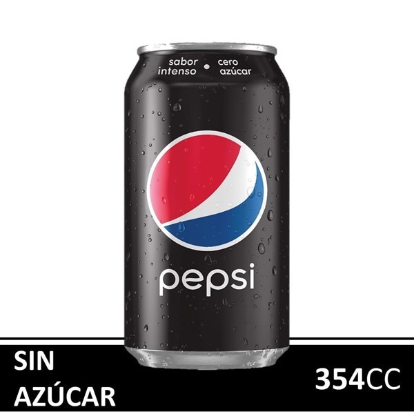 Gaseosa Pepsi Black 354cc