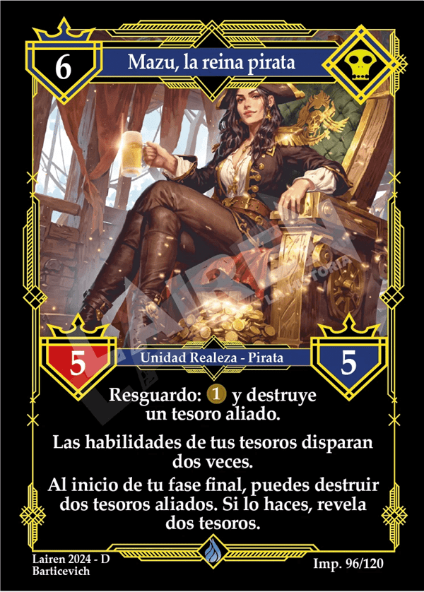 096 Mazu, La Reina Pirata - Coste 6
