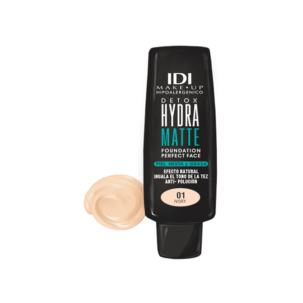 Base de Maquillaje Idi Hydra Matte 25 medium @ #Fcdfb7