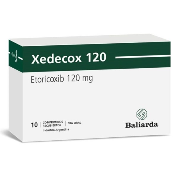 Xedecox 120 mg | 10 Comprimidos | Etoricoxib #1