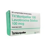 T4 Montpellier Levotiroxina 100 Mcg x 50 Comp #1