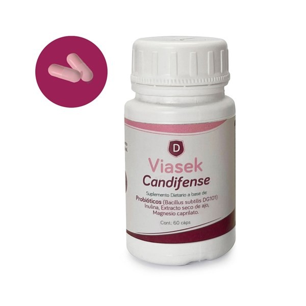 Viasek Candifense Capsulas Orales x 60U