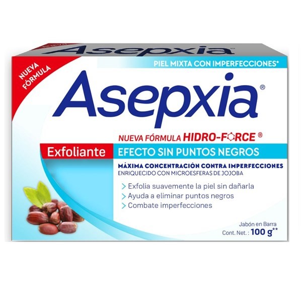 Asepxia Jabón Exfoliante 100 gr