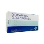Gador Diocam Clonazepam 0.5 Mg x 30 Comp #1