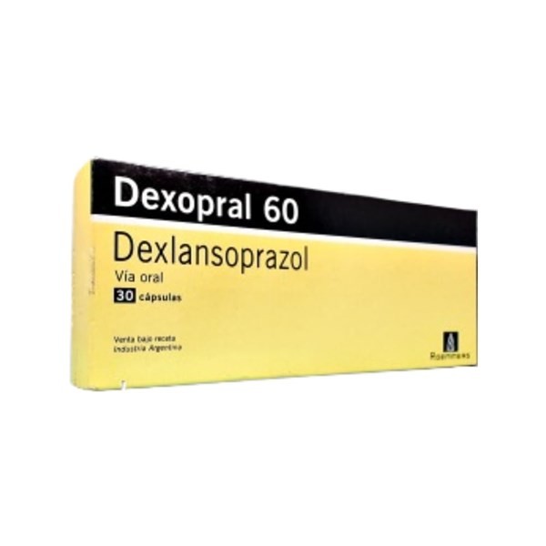 Roemmers Dexopral 60 Dexlansoprazol x 30 Caps #1