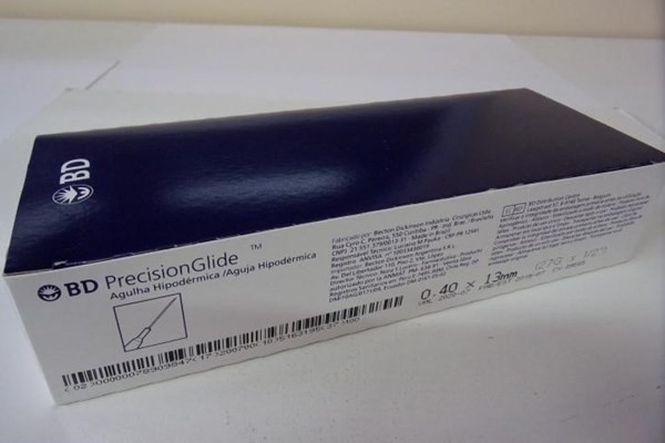 Aguja Descartable 13x4 27 g x 12 /" X100 - Bd