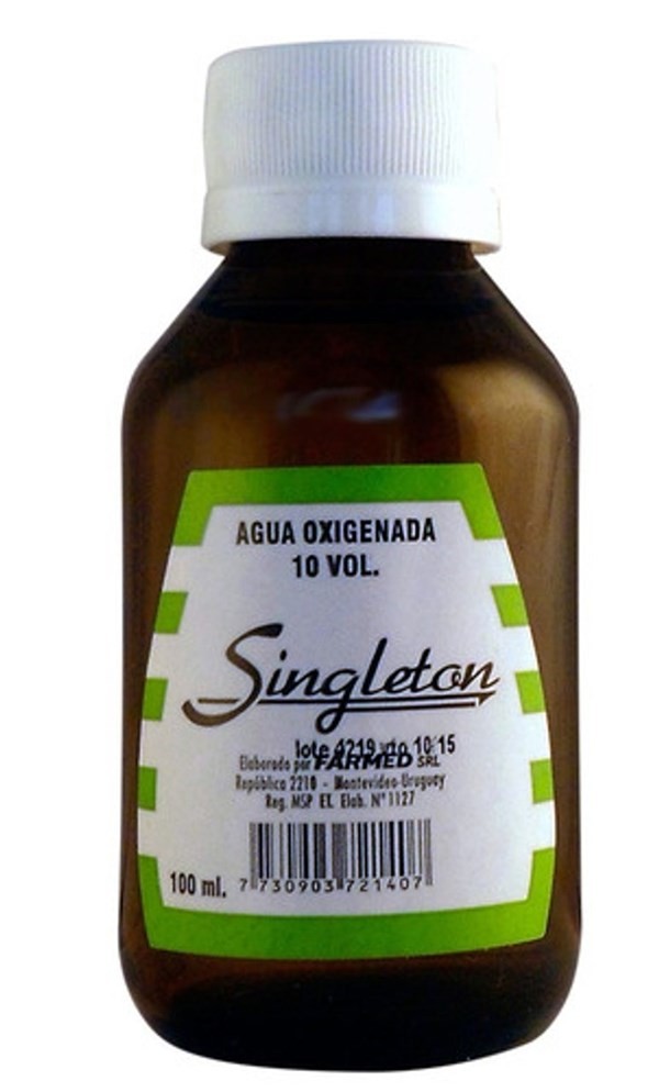 Agua Oxigenada 10 Vol Singleton