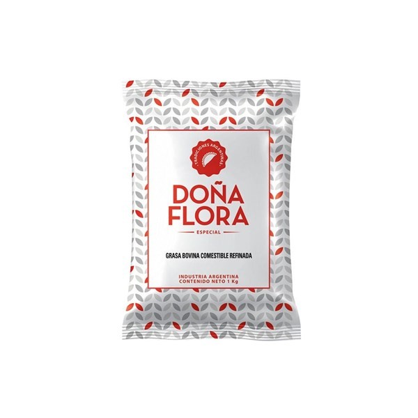 Grasa Bovina Refinada Doña Flora 1 kg #1