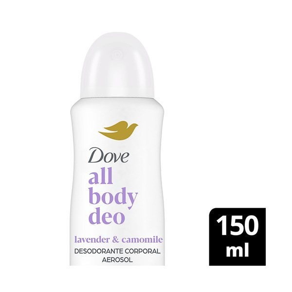 Desodorante Femenino Dove All Body Lavanda 150 ml #1