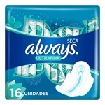 Always Toallitas Femeninas Secas Ultrafina (16 Unidades) #1