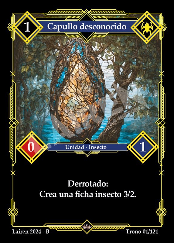 001 Capullo Desconocido 1ra Ed - Coste 1 #1