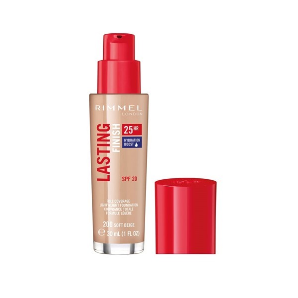 Base de Maquillaje Rimmel Lasting Finish Spf 20 x 30 ml 200 Soft Beige alt