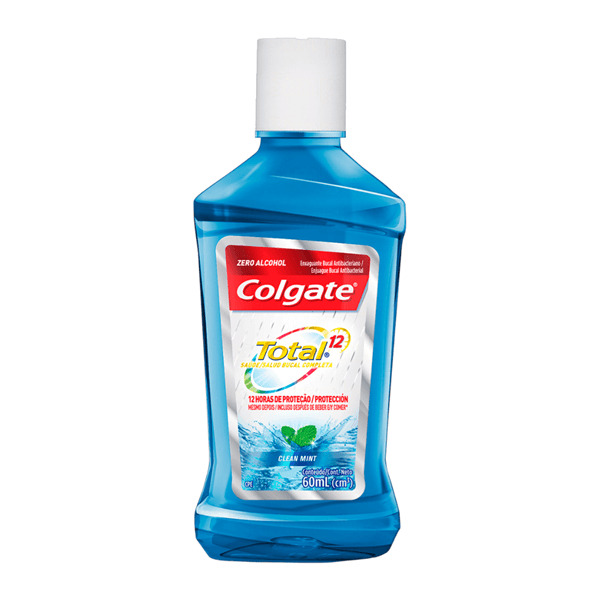 Colgate Enjuague Bucal Total 12 clean Mint 60 ml #1