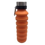 Botella de Silicona Cresko Plegable Naranja x 500 ml #3