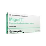 Montpellier Migral Ii x 20 Comp Recubiertos #1
