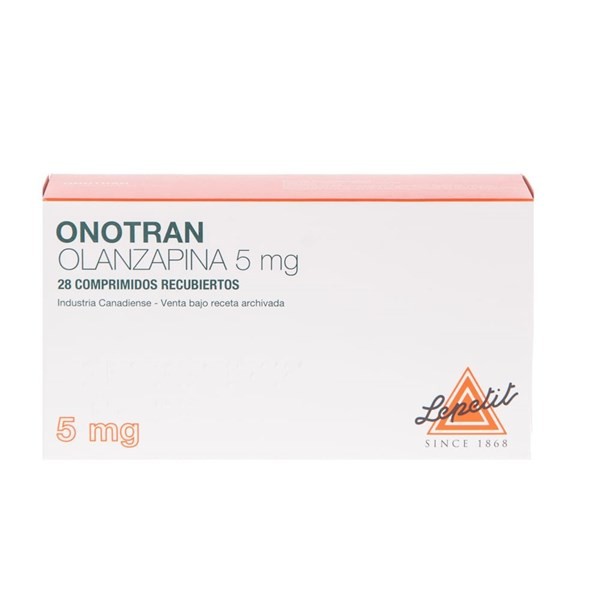 Lepetit Onotran Olanzapina 5 Mg x 28 Comp Recubiertos #1
