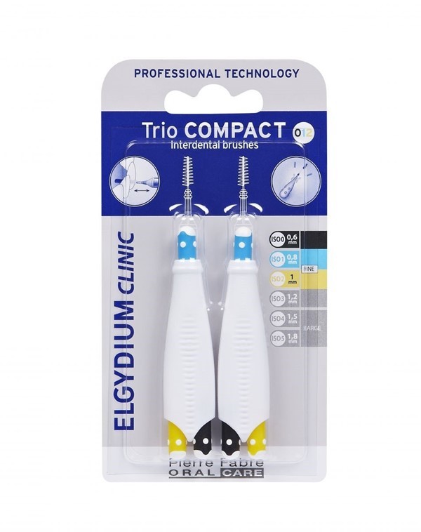 Elgydium Cepillo Interdental Trio Compact 012 #1