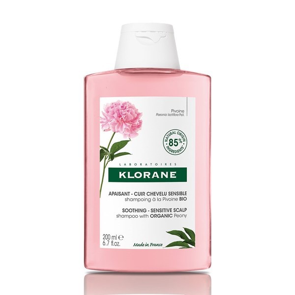 Klorane Shampoo Calmante Peonia Para Cuero Cabelludo Sensible 200 Ml alt