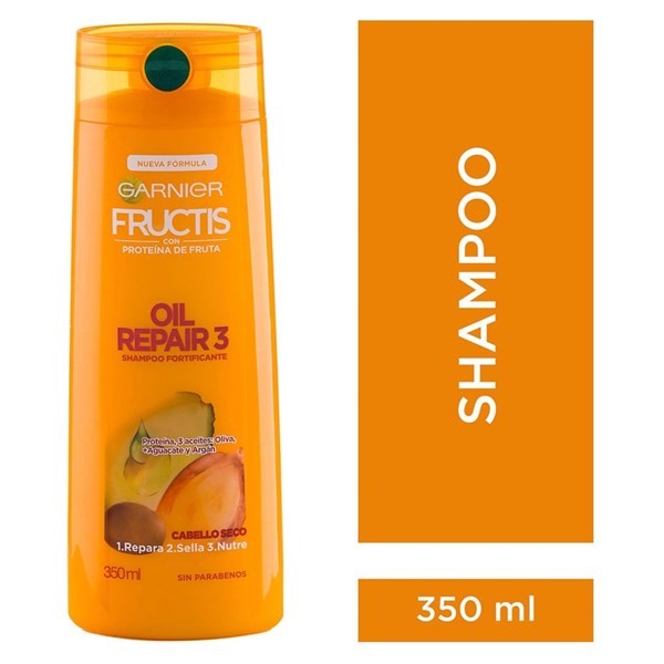 Shampoo Oil Repair 3 Fructis Garnier 350 ml