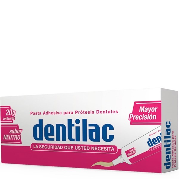 Dentilac Pasta Adhesiva Sabor Neutro 20 gr alt