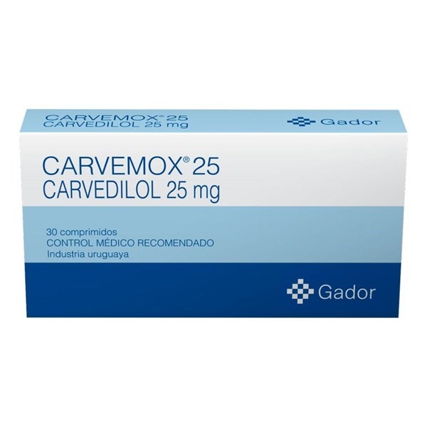 CARVEMOX 25 MG. X 30 COMP #1