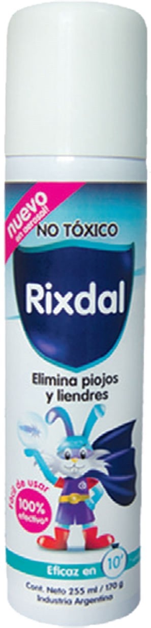 Rixdal Aerosol Elimina Piojos Y Liendres x 255 ml