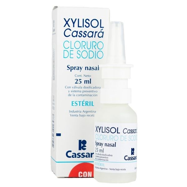 Xylisol | Solucion salina.25 ml | Cloruro de sodio