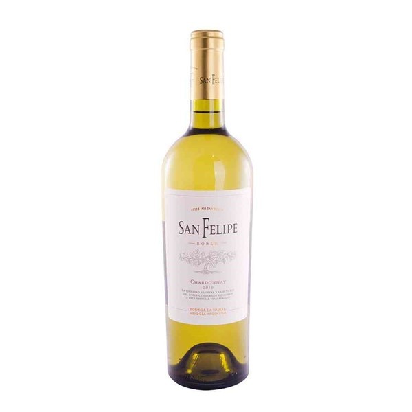 Vino Blanco San Felipe Chardonnay Roble 750 Cc #1