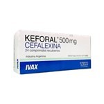 Teva Keforal 500 Mg Cefalexina x 24 Comp Recubiertos #1