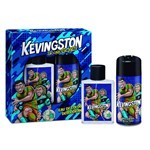 Kevingston Fragancia Masculina Azul Score Goals (Colonia 100 ml + Deo) Estuches #1