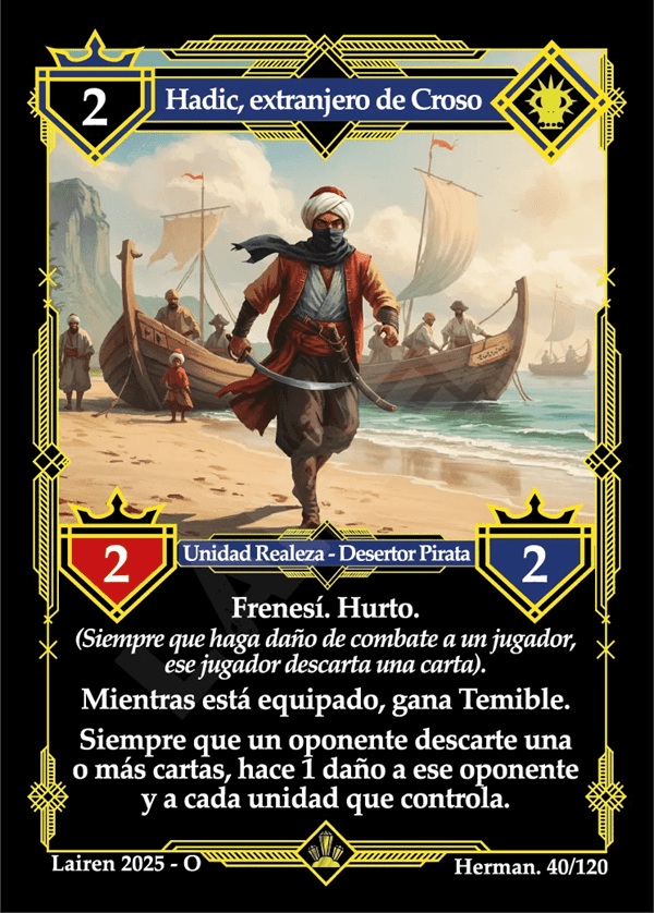 040 Hadic, Extranjero De Croso - Coste 2 #1