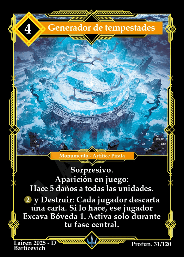 031 Generador De Tempestades - Coste 4 #1