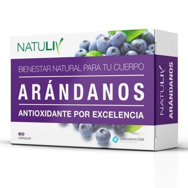Natuliv Suplemento Dietario Arándanos (60 Cápsulas) #1