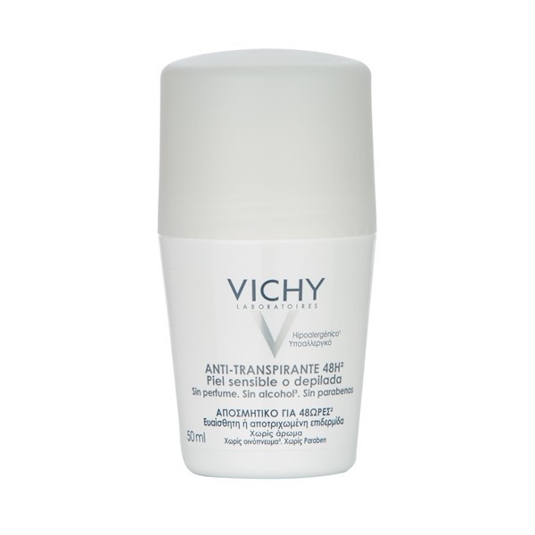 Vichy Desodorante de Piel Sensible Antitranspirante 48 Horas Rollon 50 ml #1