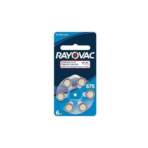 Rayovac Pila Audiologia Numero 675 (6 U)