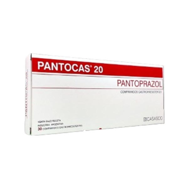 Casasco Pantocas 20 Mg Pantoprazol x 30 Comp #1