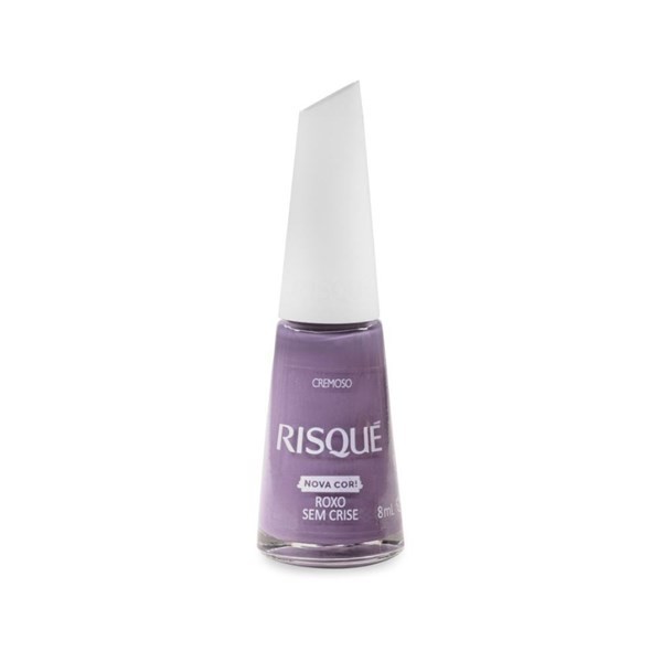 Risque Esmalte de Uñas Cremoso Color Roxo Sem Crise #1