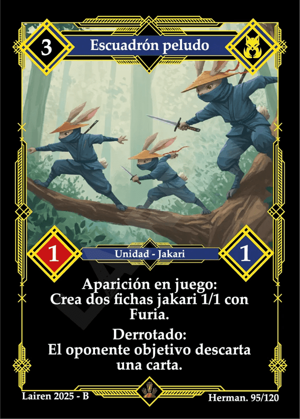 095 Escuadron Peludo - Coste 3